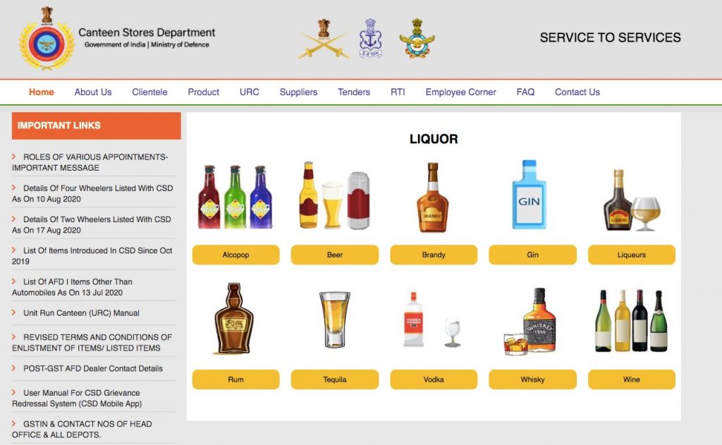 csd-canteen-liquor-price-list-www-csdindia-gov-in-army-canteen-whiskey