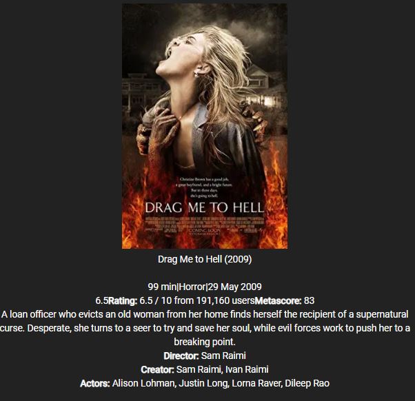 drag me to hell free download